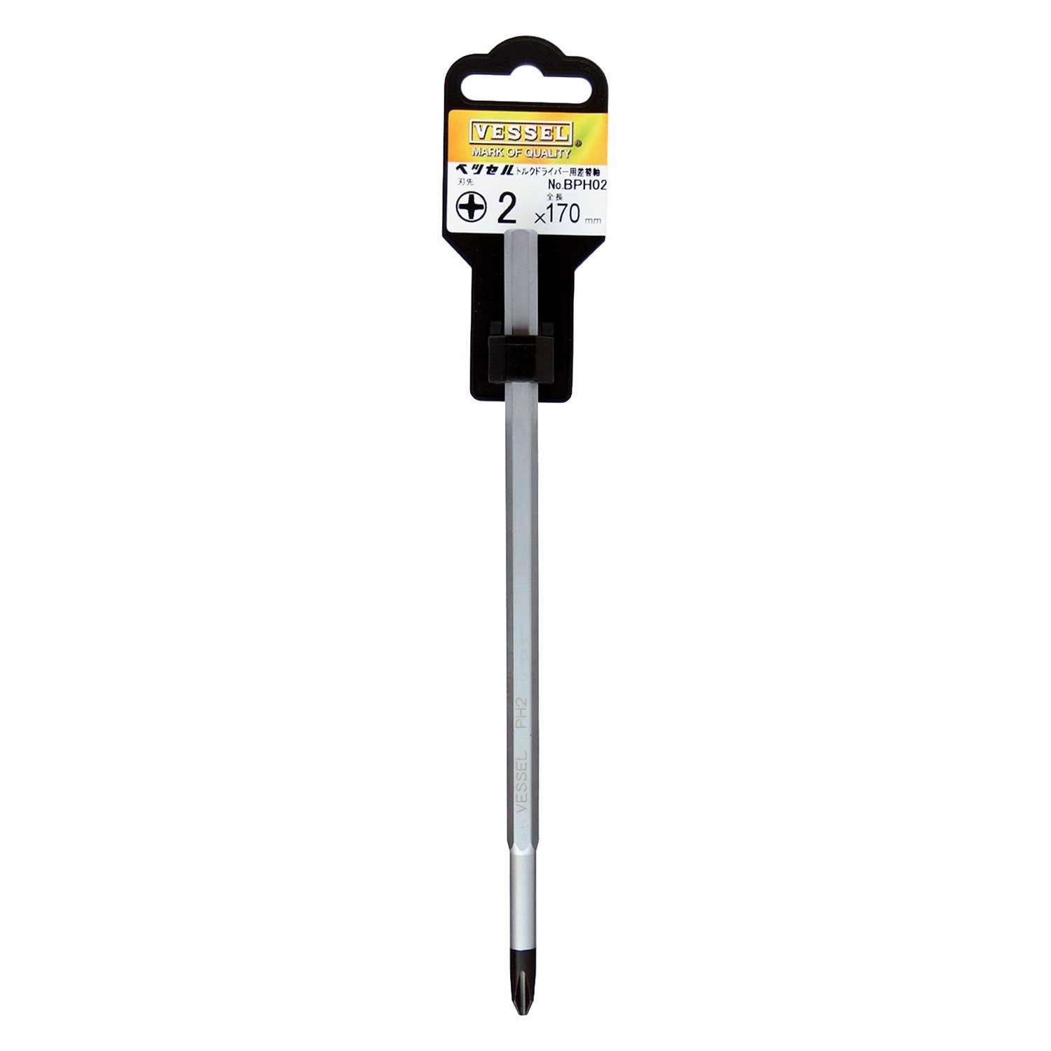 VESSEL torque Driver Replacement Shaft +2 BPH02