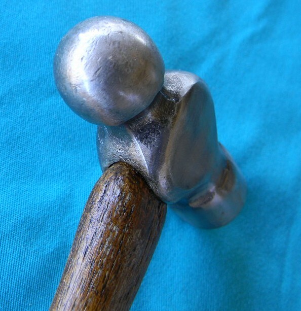 VTG HELLER EXCELSIOR BALLPEEN 12 OZ BLACKSMITH MACHINIST MECHANIC HAMMER