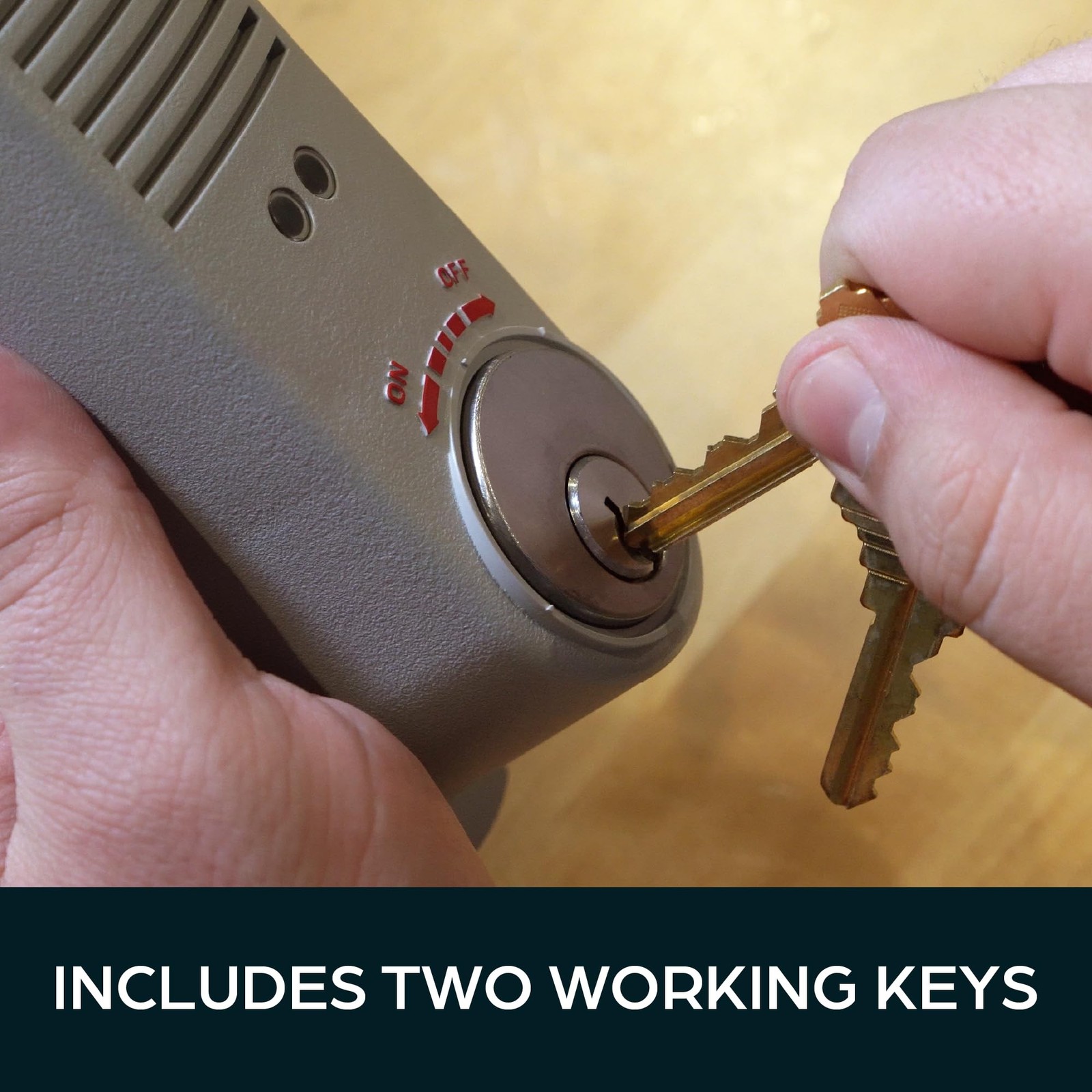 Summit Doorware Mortise Lock Kit for Detex Alarm Locks – 1-1/8″ SC1 Keyway