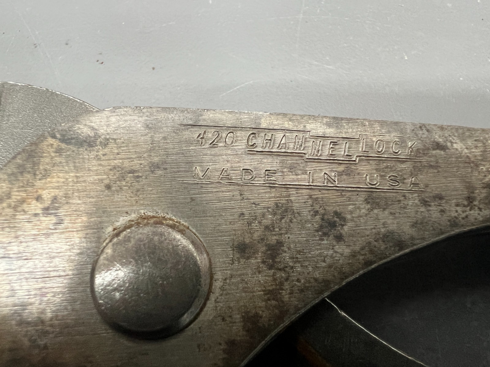 (D) VINTAGE CHANNELLOCK MEADVILLE PA 3PC PLIERS SET 317 436 420 – MADE IN USA