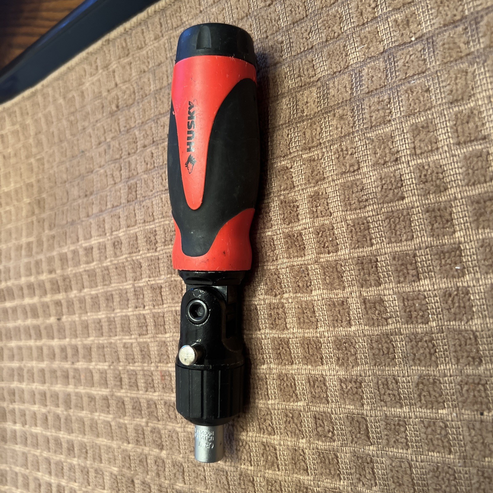 Vintage Husky 13 In 1 Swivel Ratchet Screwdriver