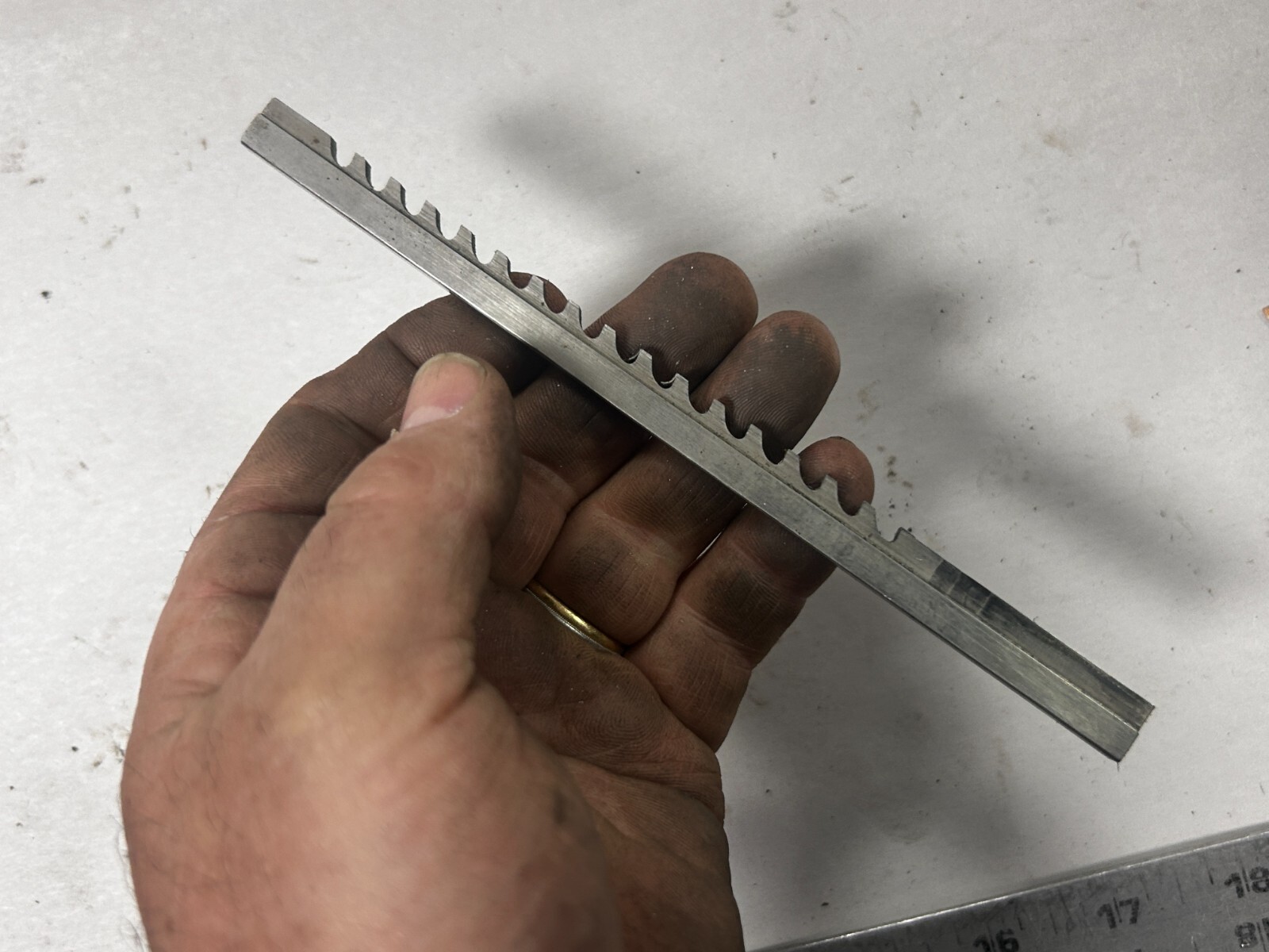 MACHINIST KnyBx TOOLS LATHE MILL Machinist 5/32″ Dumont Broach Broaching Tool