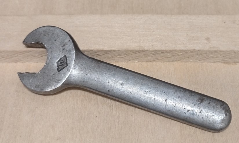 Vintage J.H. Williams No. 70 D 3/16″ Machinist Single Open End Mini Wrench
