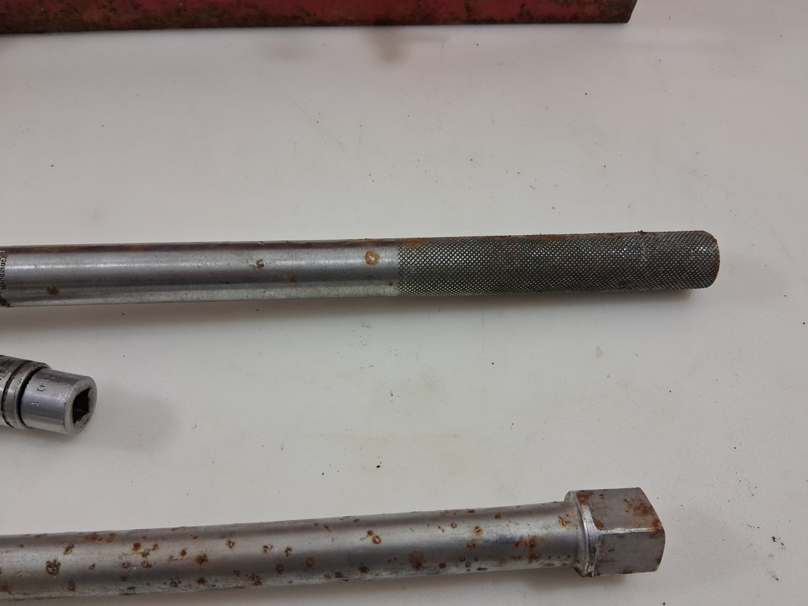 Vintage Heavy Duty Walden Tools 3/4” Drive Ratchet Socket Breaker Bar Set USA