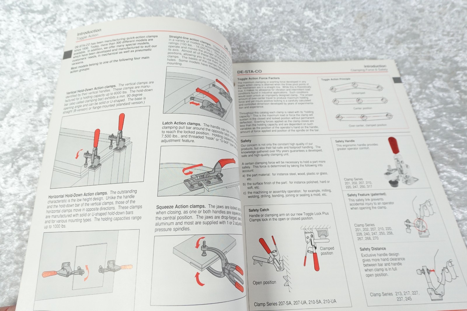 Bessey American Clamping Clamps & 2 DE-STA-C0 Catalogs 1989 1994 Woodworking