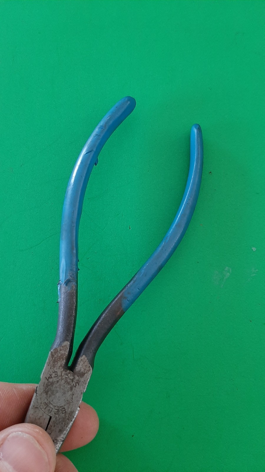 VINTAGE UTICA TOOLS BELL SYSTEM 485-A 7″ NEEDLE NOSE PLIERS USA Smooth Jaw