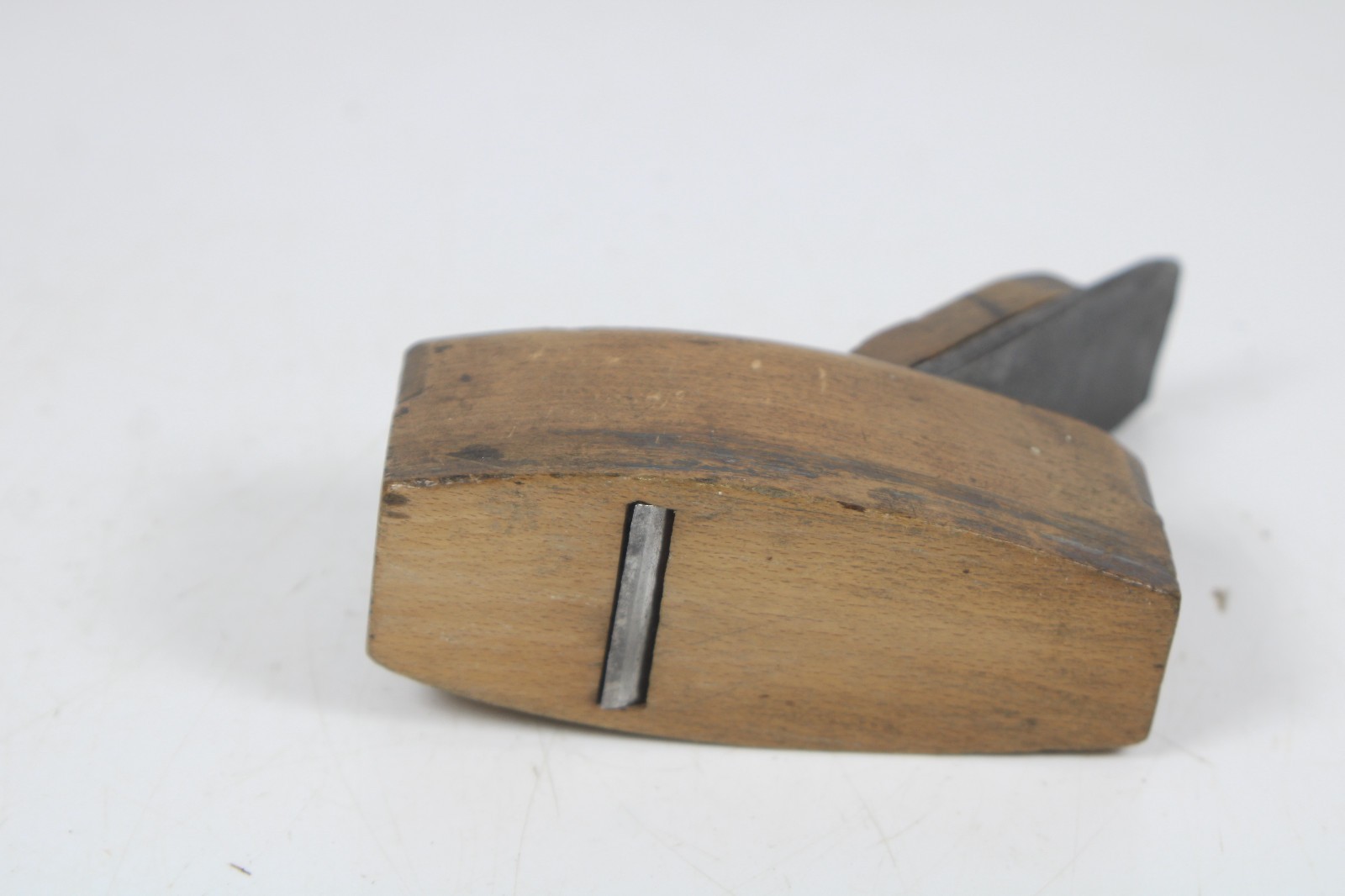 Fine Antique 1-1/4″ Bennet Burley Glasgow Miniature Coffin Smooth Plane #CS41