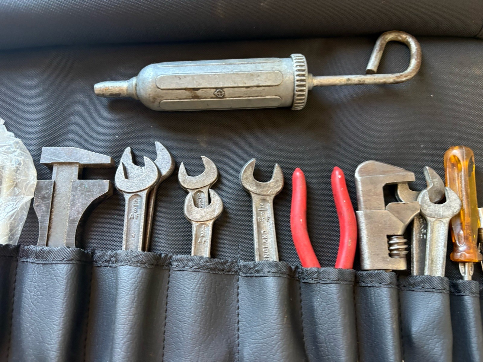 Land Rover Series Tool Kit In Tool Roll