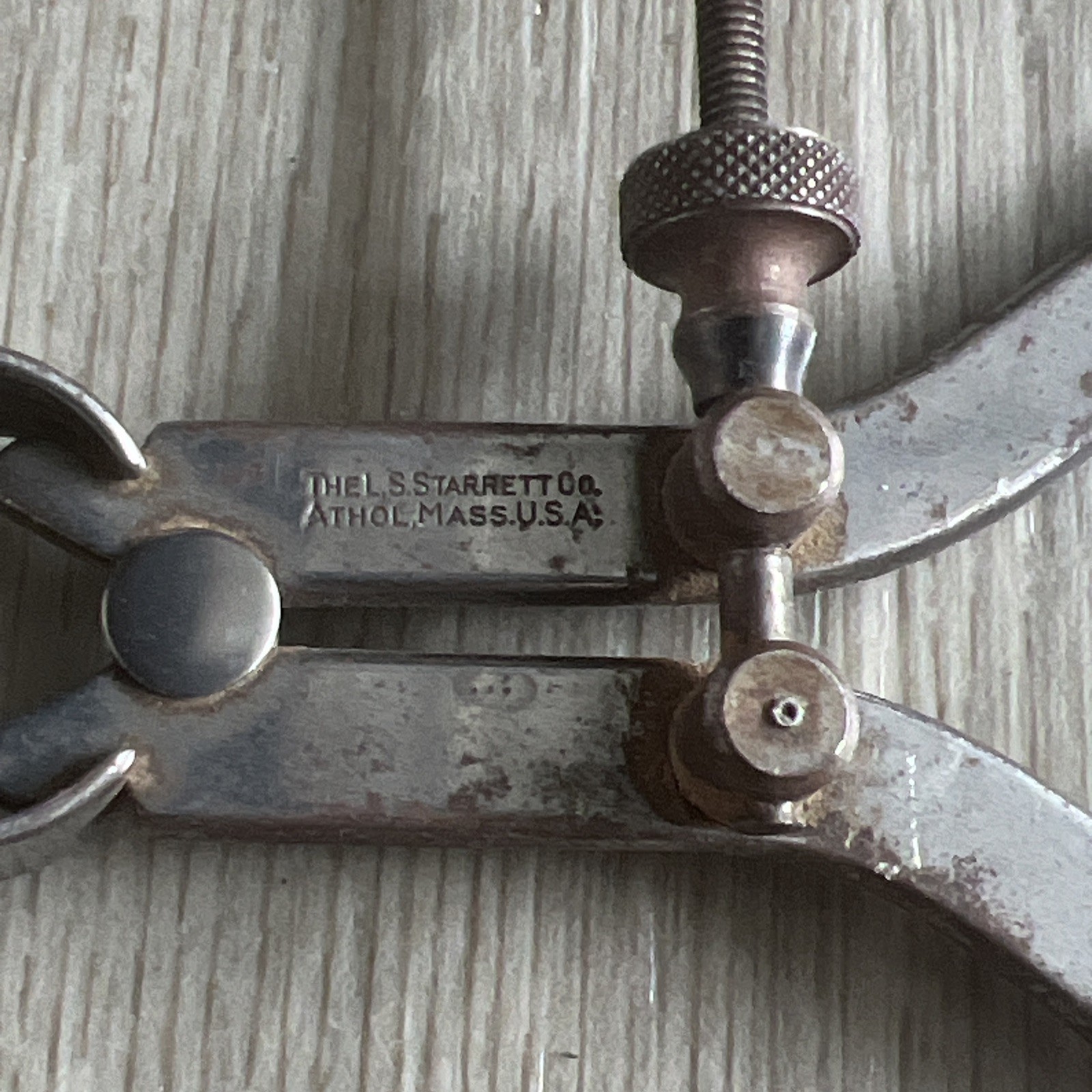 Vintage Starrett 5″ Legs Outside Caliper Spring Type USA Made!