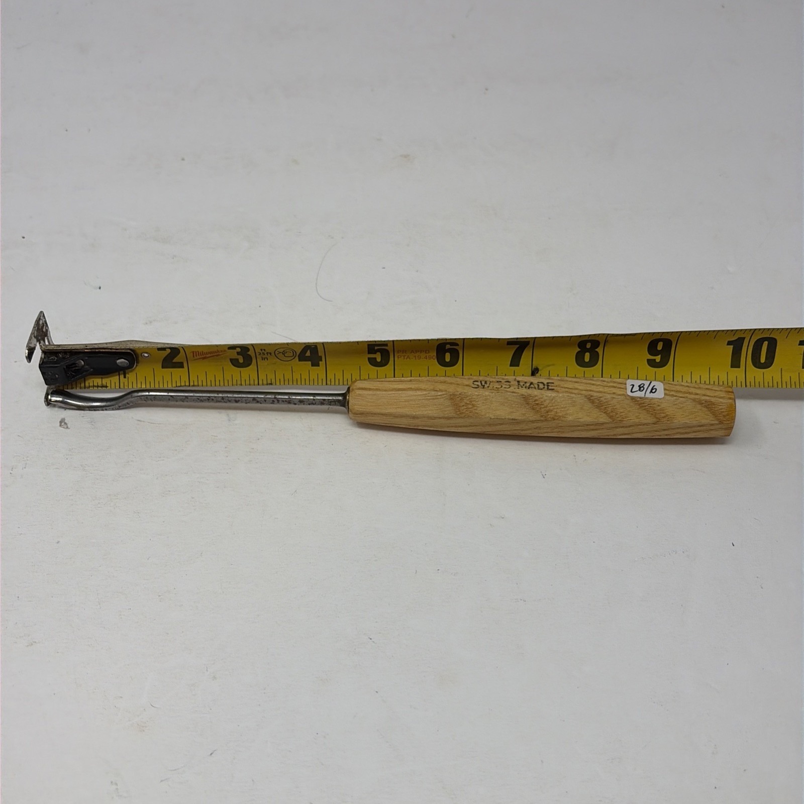 Pfeil Swiss Made Woodworking Gouge Tool – 28/6 – Carpentry – New