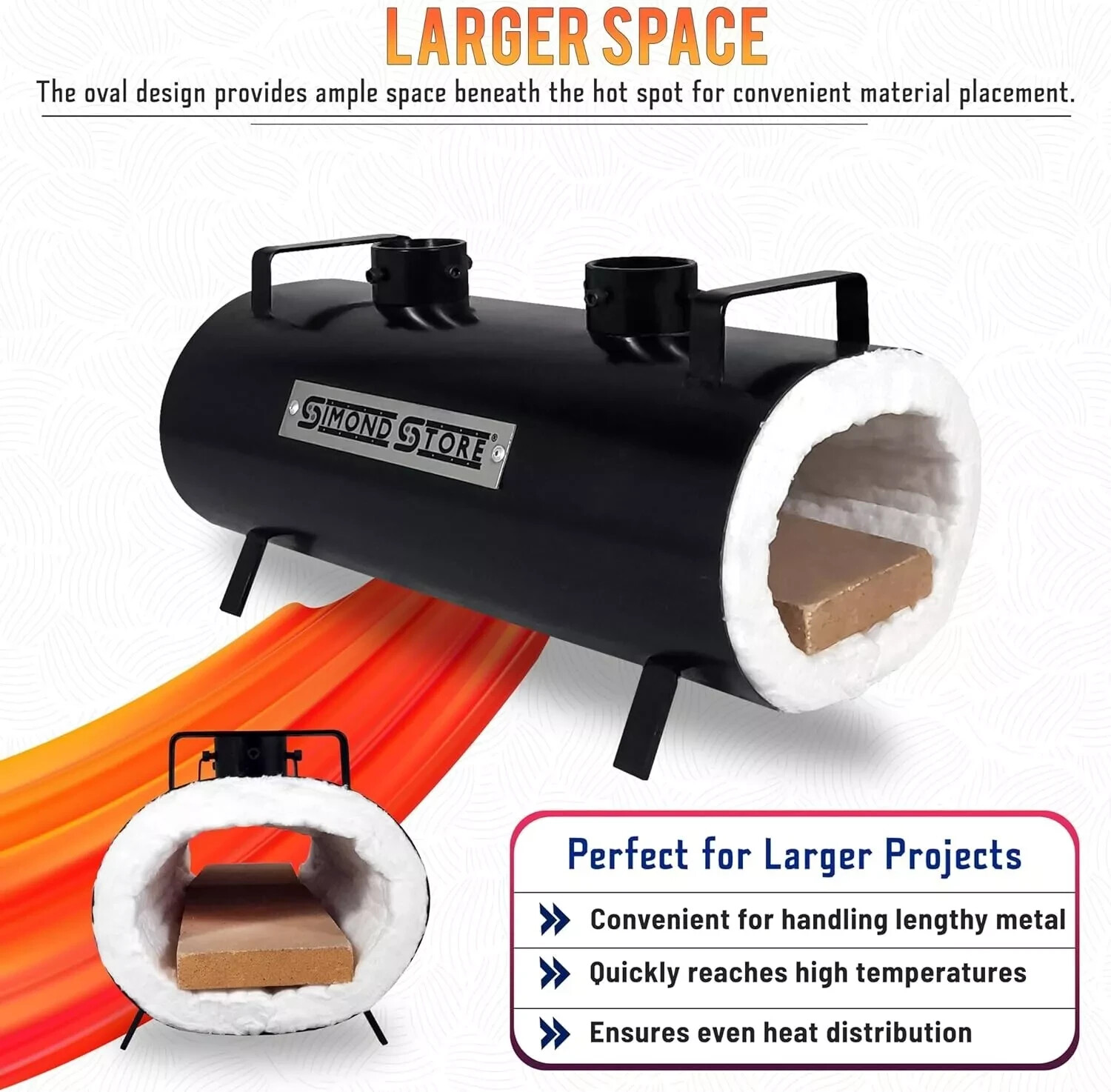 Double Burner Propane Forge Knife Making Blacksmith Gas Forge Farrier