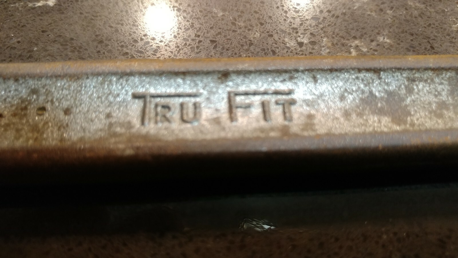 Vintage Tru Fit 1″ and 15/16″ Open End Wrench Made in USA