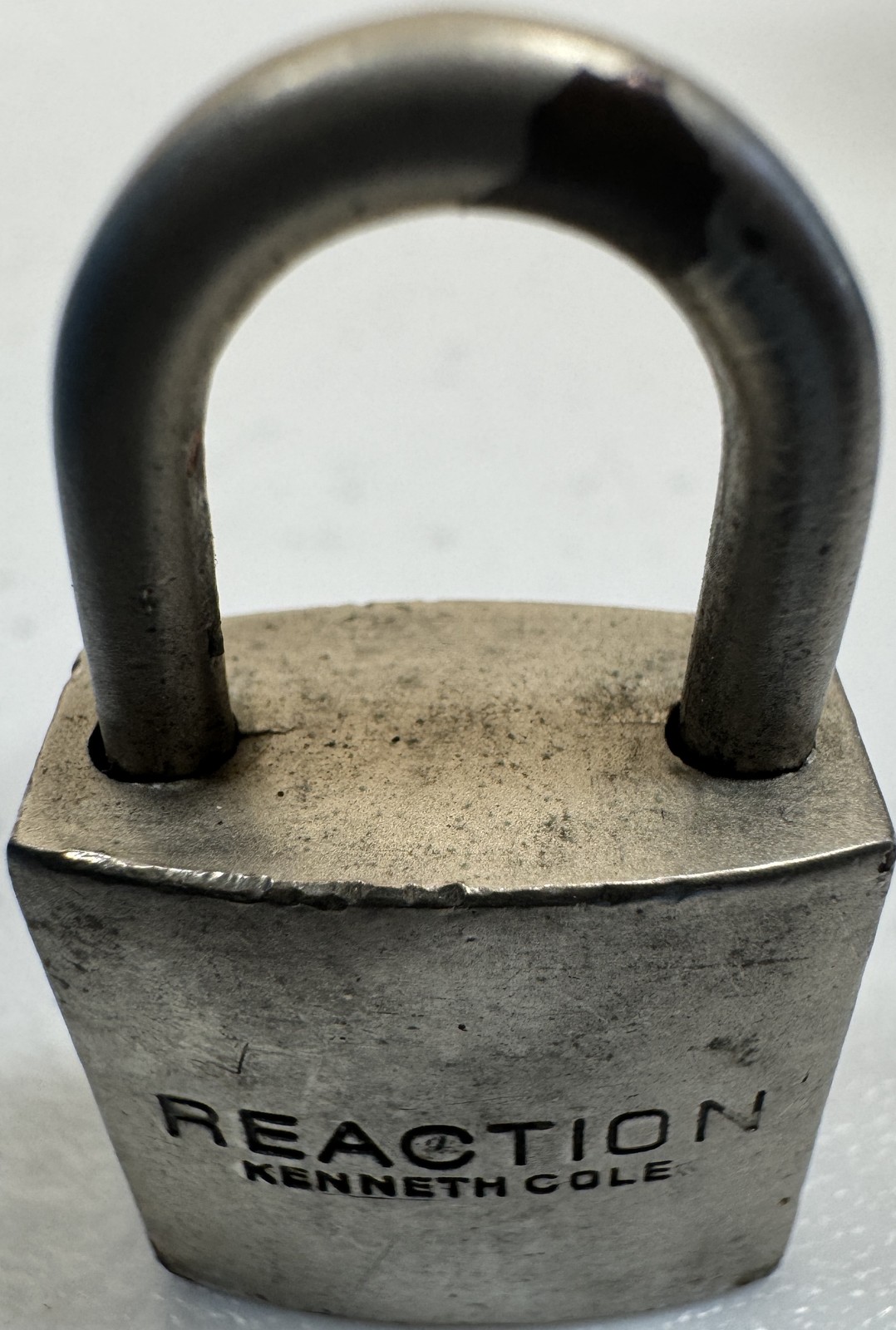 🍀 REACTION Kenneth Cole Padlock Vintage Style Collectible Lock No Key 🍀