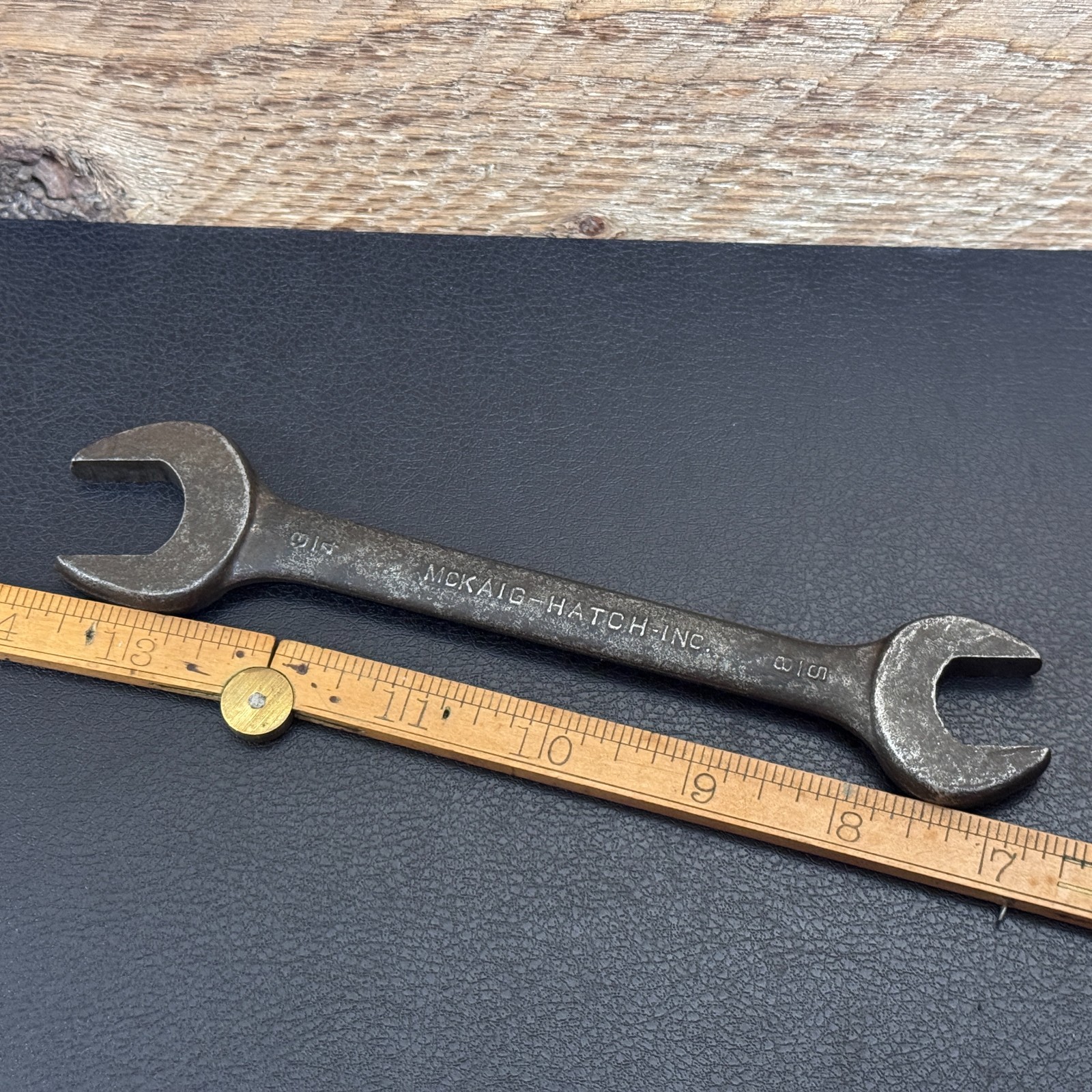 Vintage McKaig Hatch Inc. 3/4″ x 5/8″ Double Open End Wrench — Made in USA