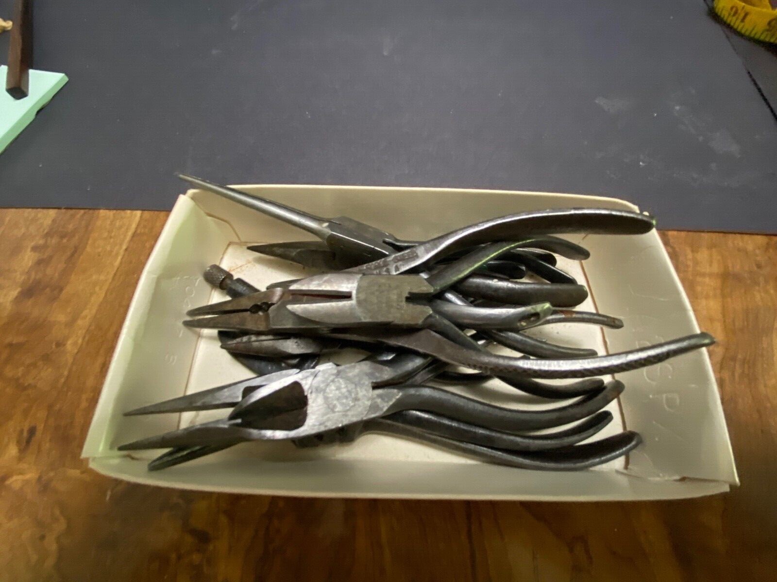 3 Vintage USA TOOLS PLIERS Utica Pexto H-Forge JEWELER WATCHMAKER