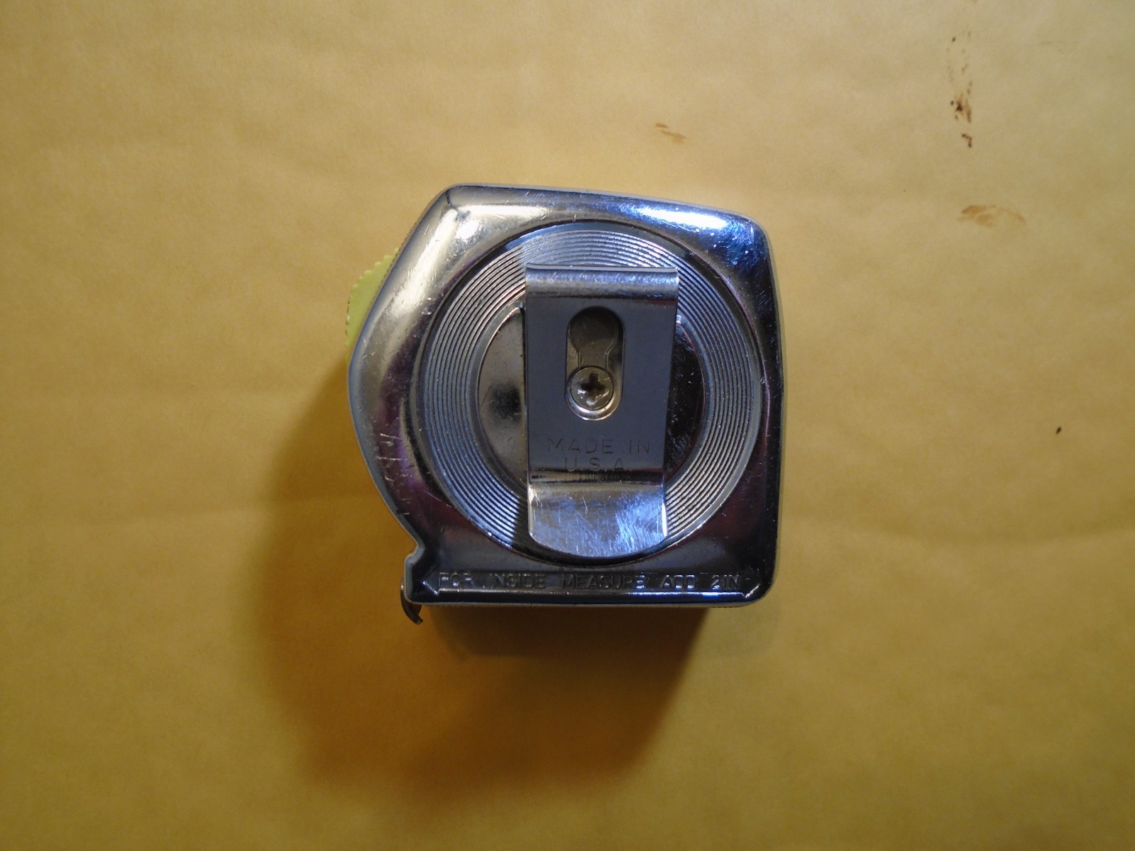 VINTAGE STANLEY TAPE MEASURE , POWERLOCK ( STANLEY 10 FEET TAPE MEASURE )