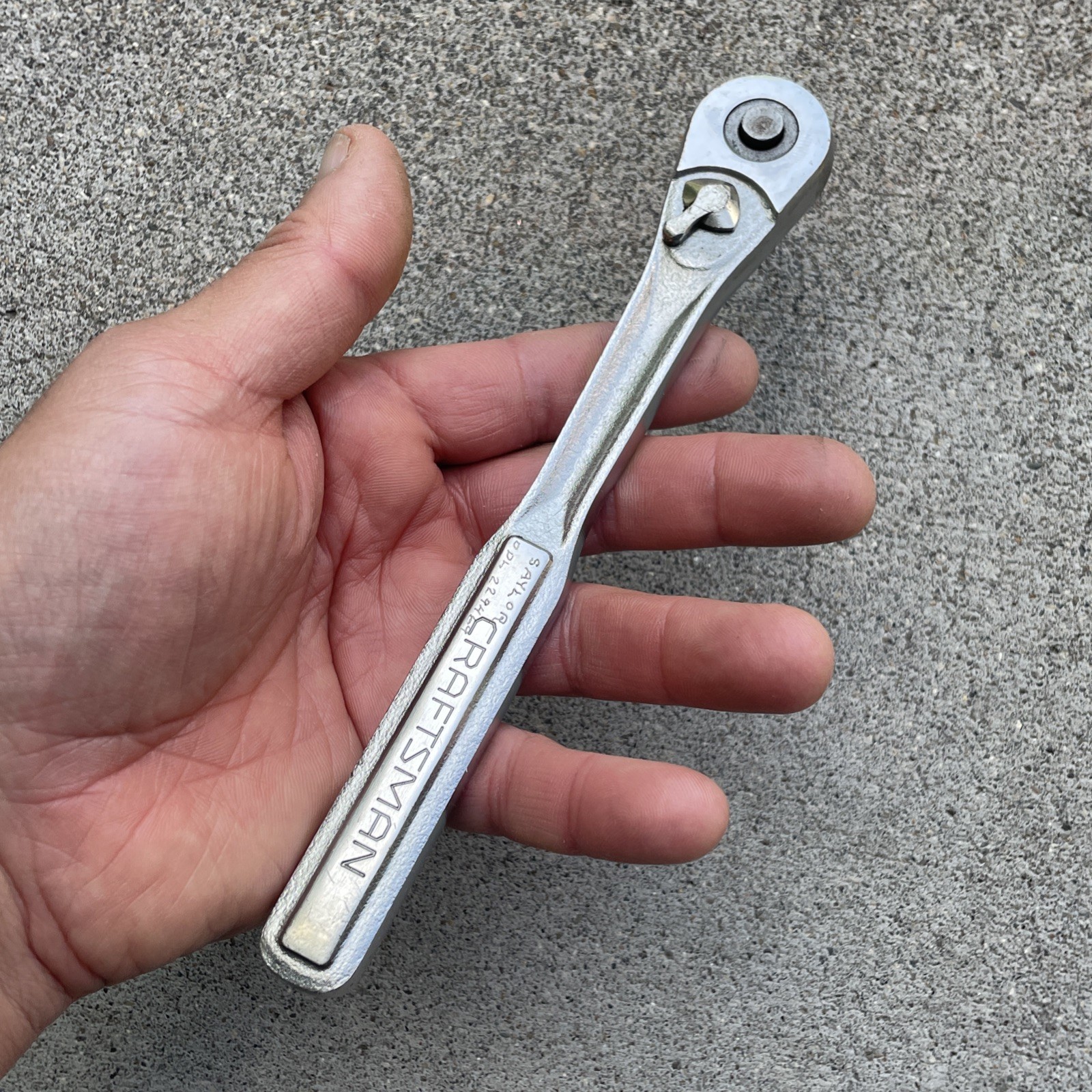Craftsman M6W 44808 3/8” Drive Ratchet w/ Quick Release Made in USA
