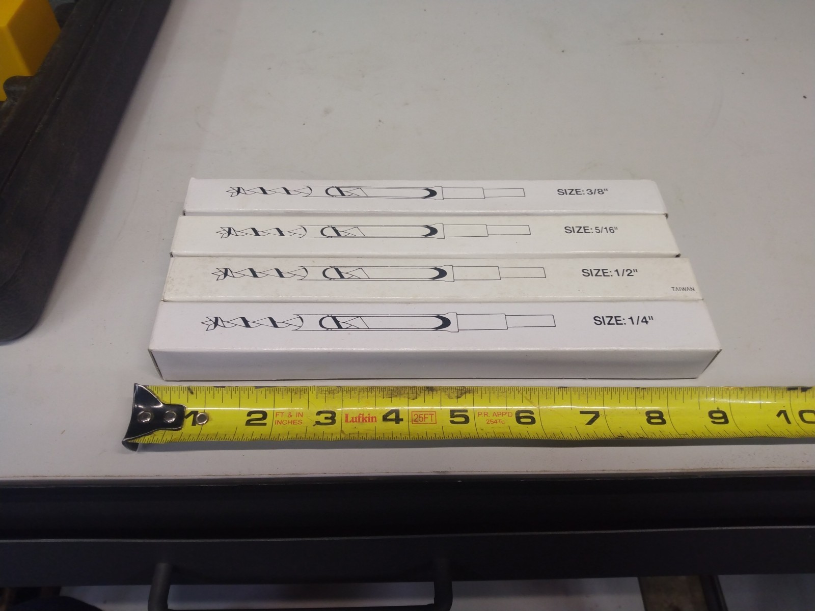 Wood Mortising Chisel Kit W/4 Piece Mortising Chisels & Bits