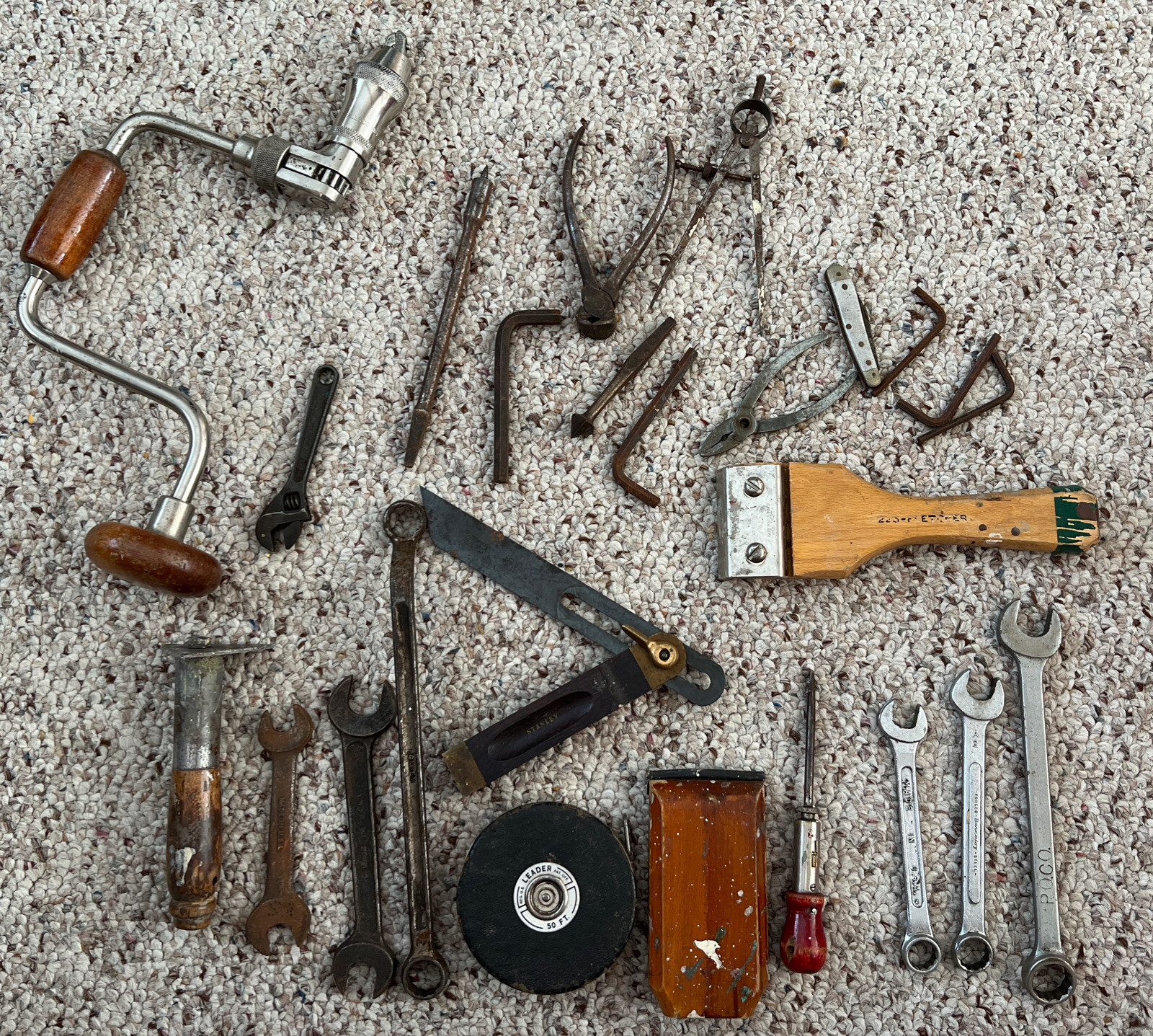 Vtg Tools Lufkin Chrome Clad, Speedster Ratchet Screwdriver, Millers Falls #1662