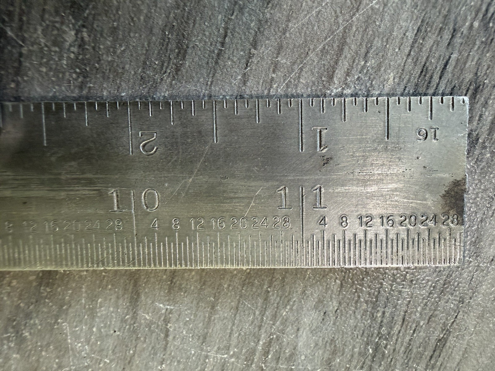 Vintage Protractor Head w/Bubble Level Ruler Combination Square Unbranded Tools