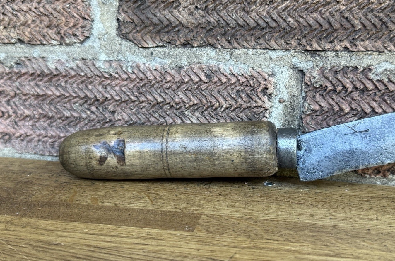 Vintage 8” T.B.C No 77 MAF Billhook Slasher Hedgelaying Garden Old Tool