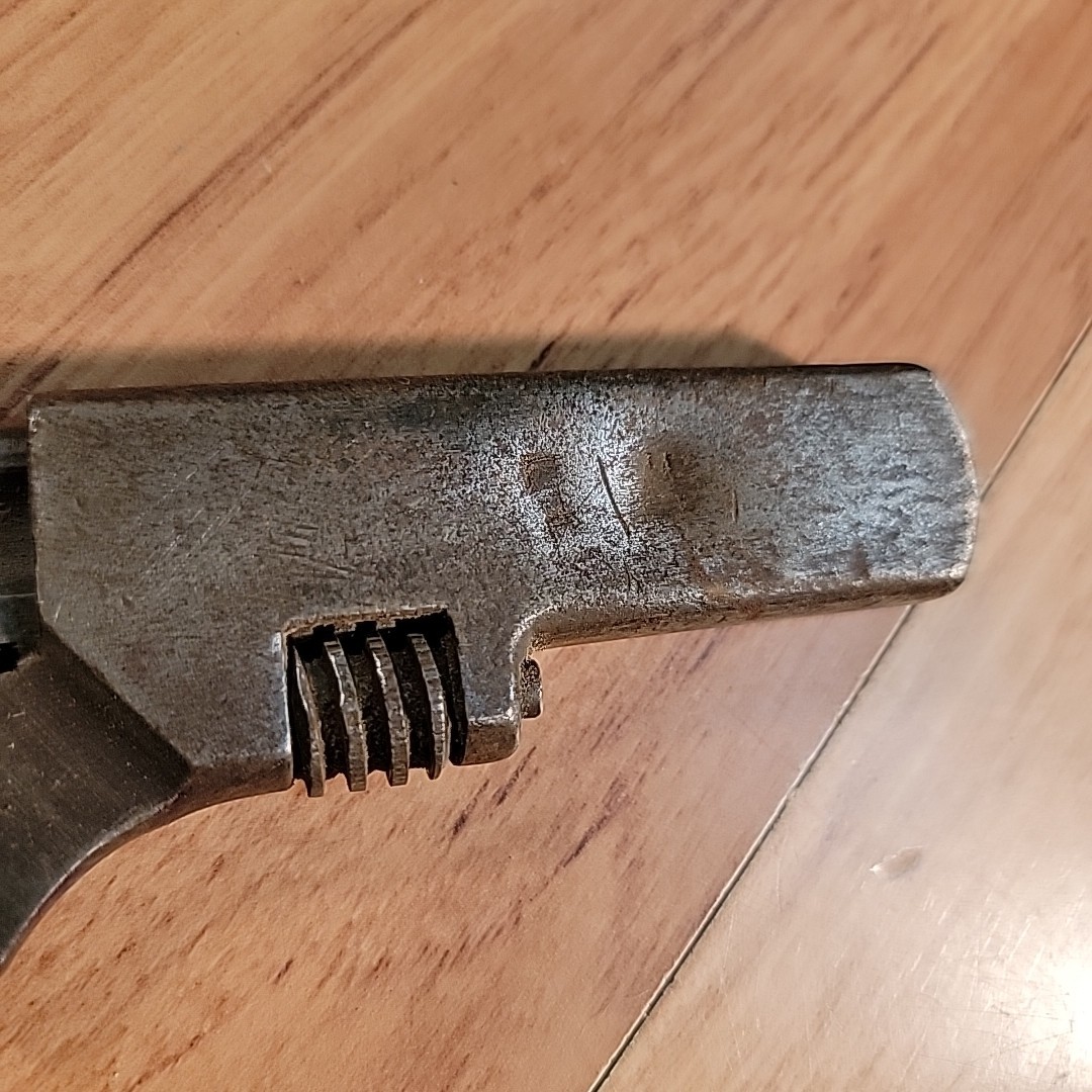 Vintage The Billings & Spencer Co. #97 4″ Adjustable Bicycle Wrench 1895 Pat.