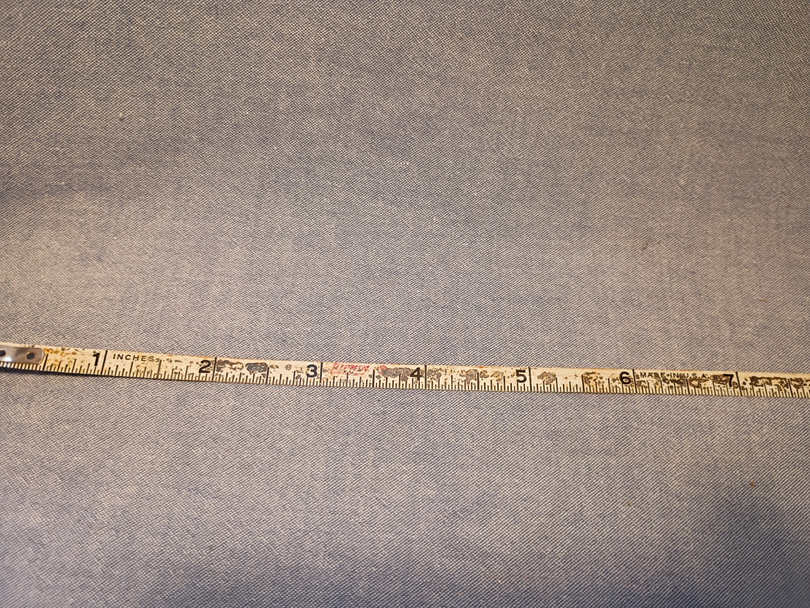 Lot of Three(3) Vintage Lufkin Tape Measures & One(1) Lufkin Metal Ruler -used-
