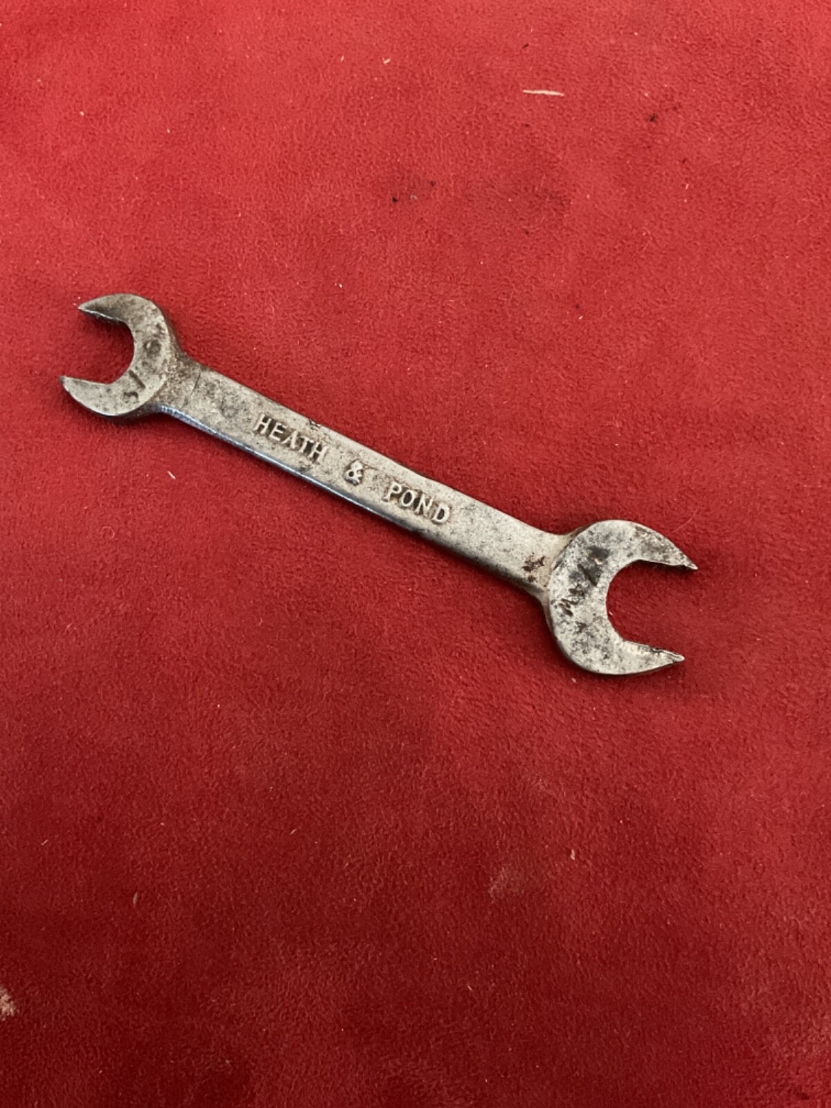 Vintage Heath & Pond Open Ended Whitworth Spanner