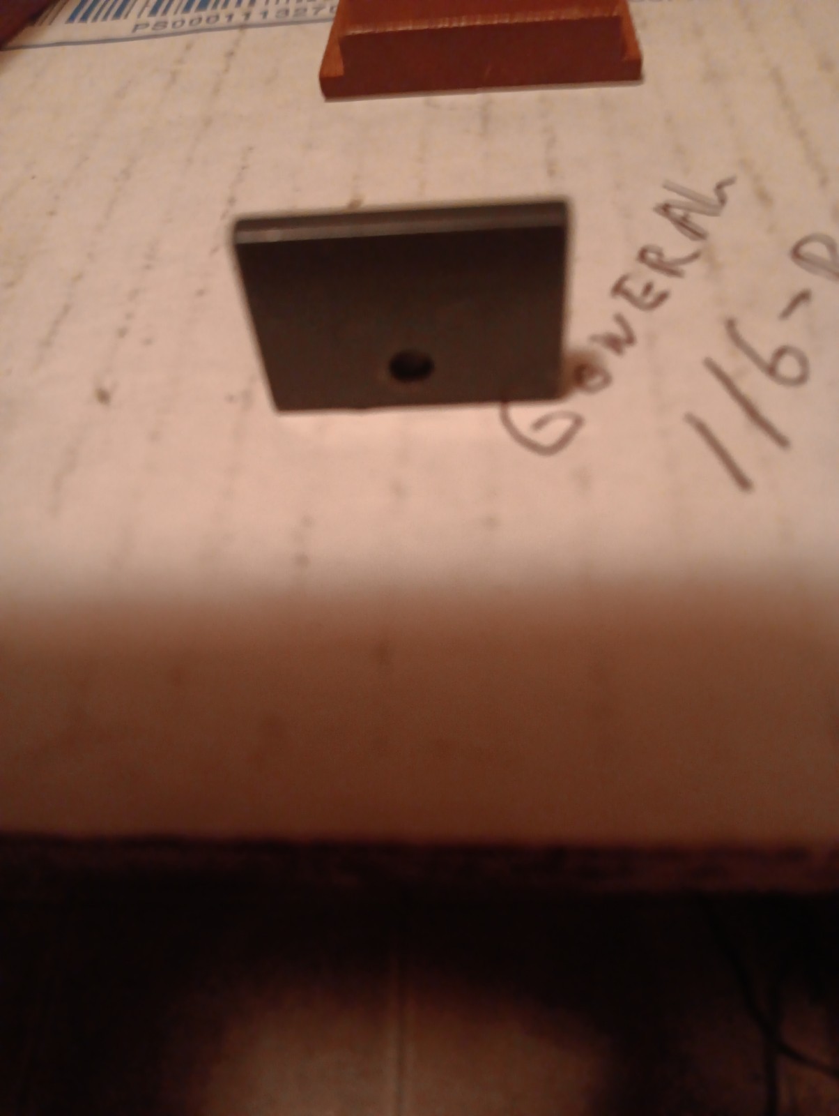 Brown & Sharpe 5 3/4-inch Sine Bar with Wood Case. Made In USA