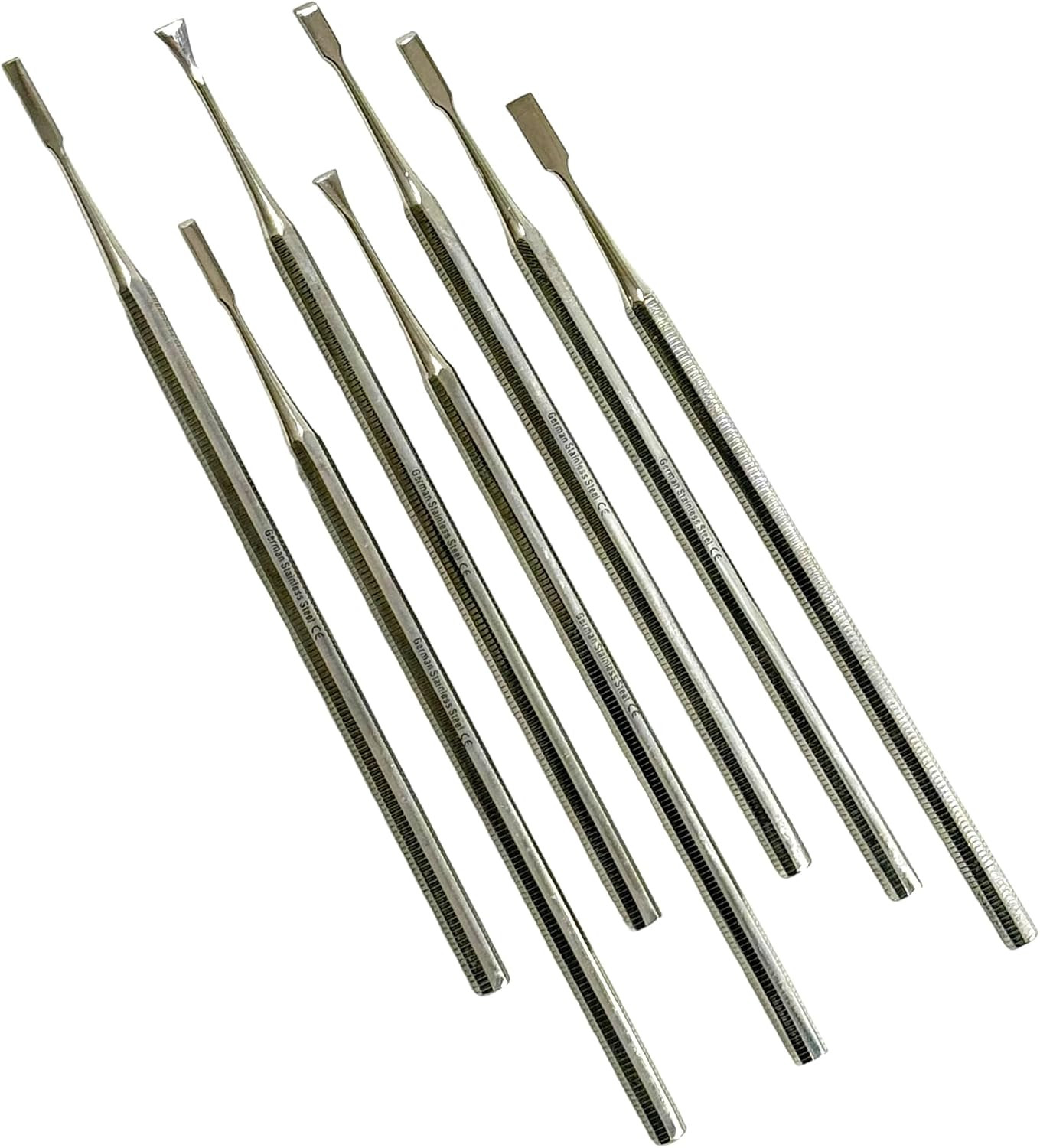 7 Pack Precision Mini Chisel Carving Tools for Detailed Small Crafts Such as Woo