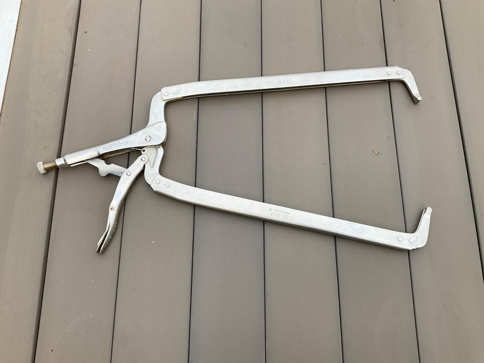 Vintage Vise Grip Tool 24R Peterson Dewitt Pliers Nebraska USA
