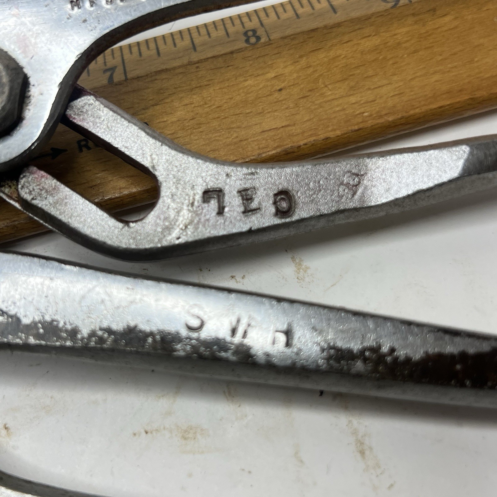 (2) Vintage Proto 243 & 242 Slip Joint Tongue Groove Waterpump Pliers Set (USA)