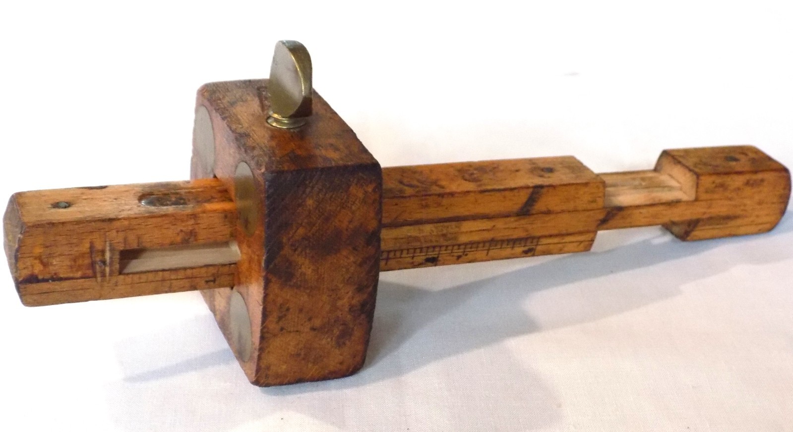 (Lot of 5) ~ Unusual CARPENTER WOOD SCRIBES~ Marking Gauge Tools ~ Inc. Pat 1872