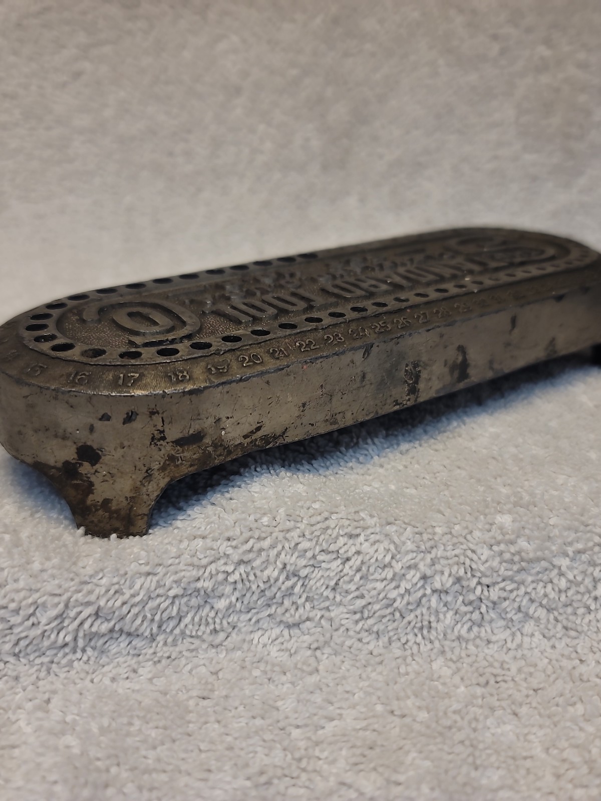 Vintage Standard Tool Co. Cleveland OH USA Set No. 8 Drill Bit Holder