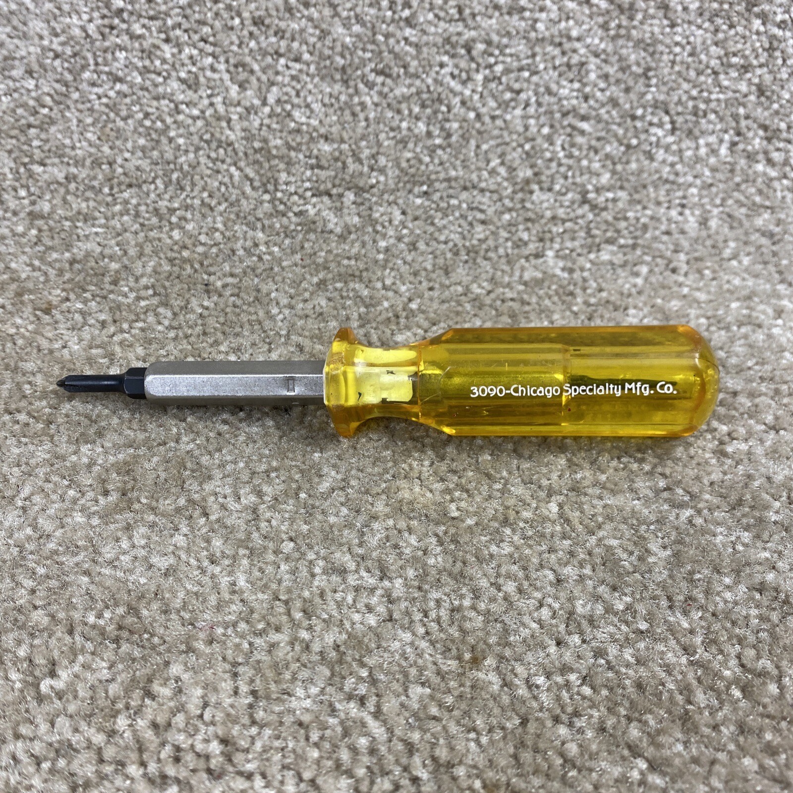 Chicago Specialty Mfg.#3090 4 Way Screwdriver