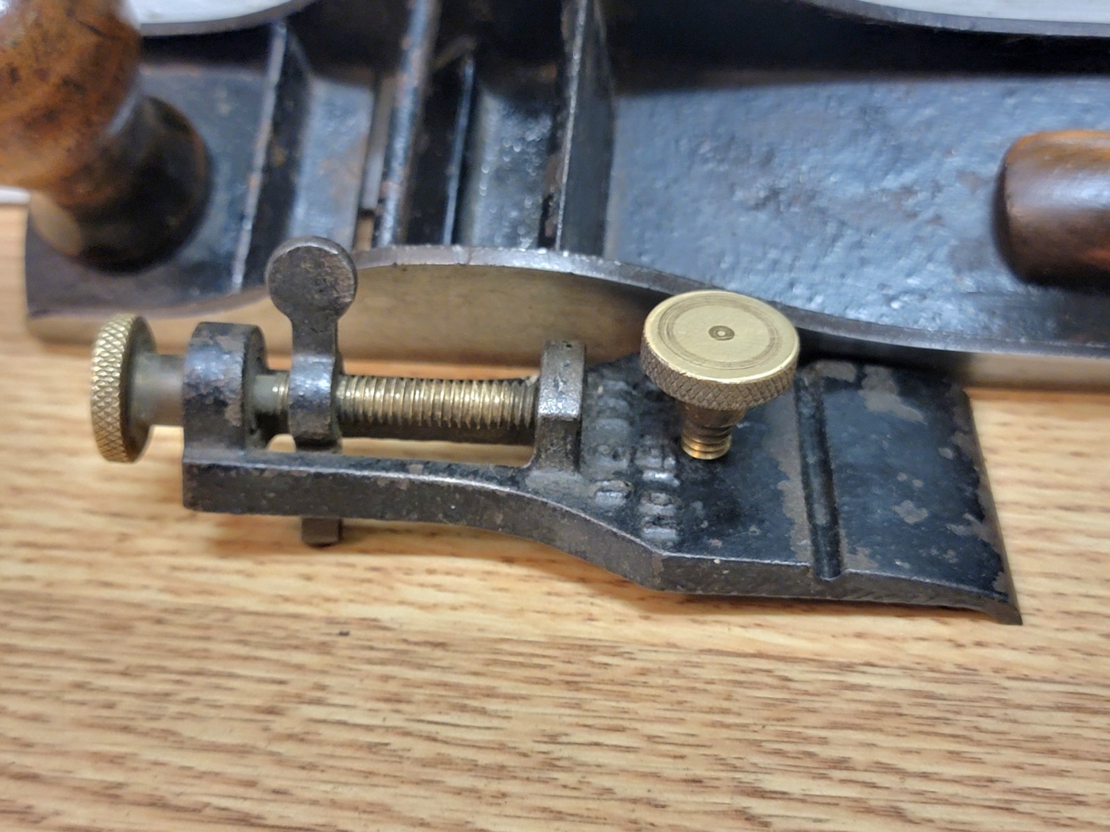 Vintage Shelton No. 03 (No. 3 Size) Smoothing Plane 1 3/4″ Cutter Patent 1914609