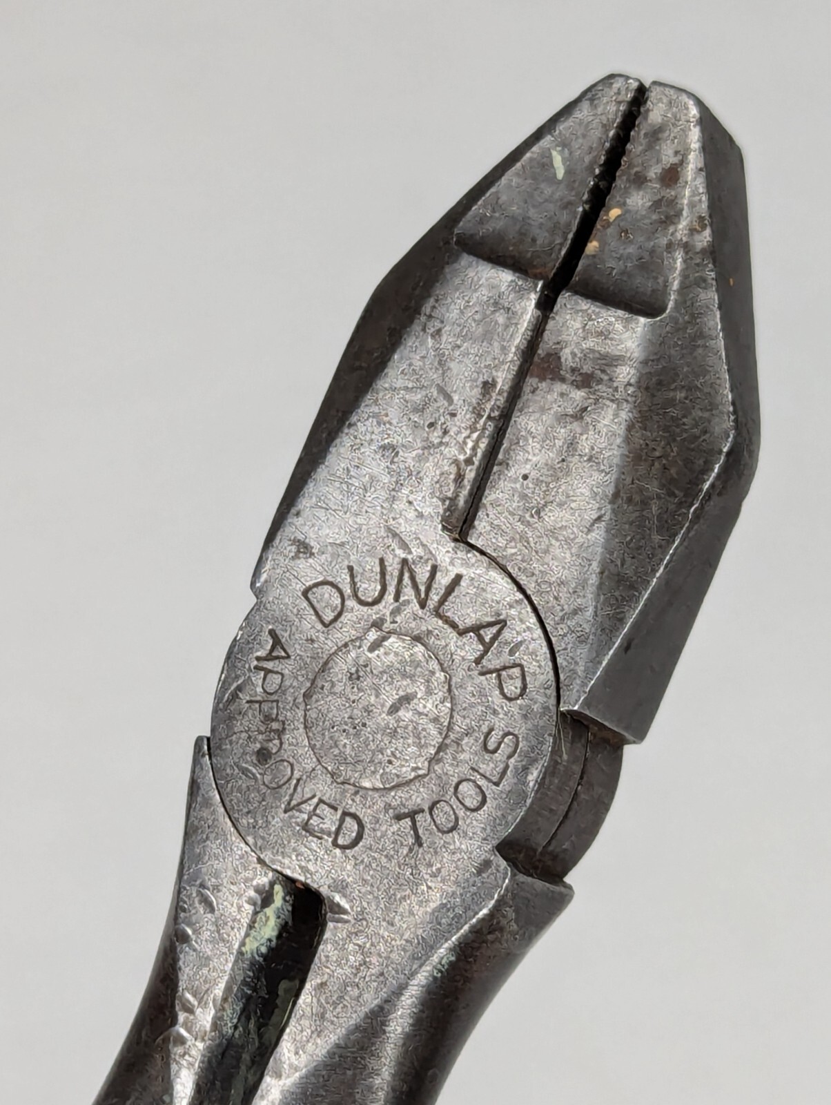 Vintage Dunlap Approved Tools Blunt Tip Pliers Cutters 7″ Long