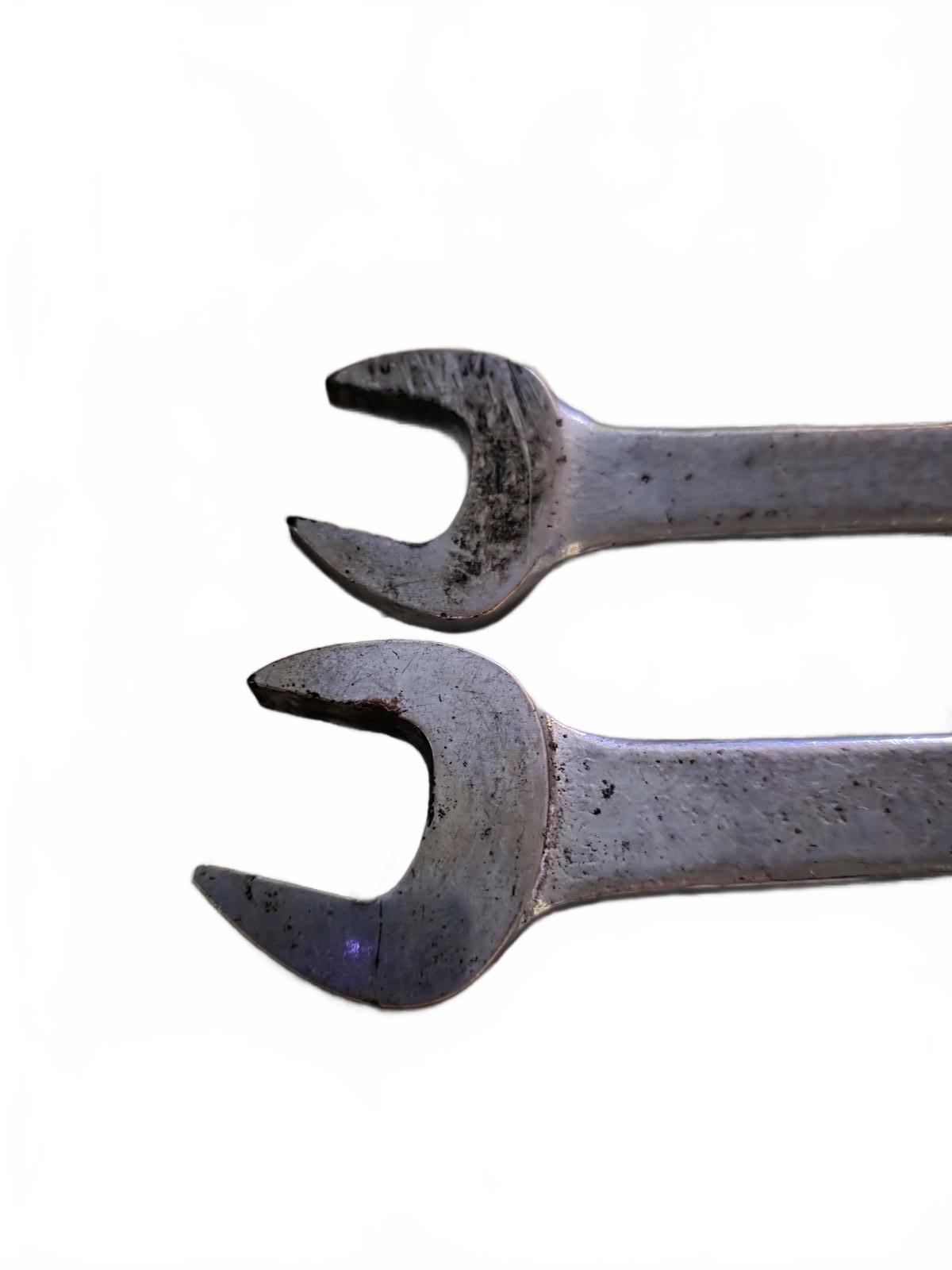 2 Vtg Par-X B028 & B030 Combination Wrenches Set 7/8″ and 15/16″