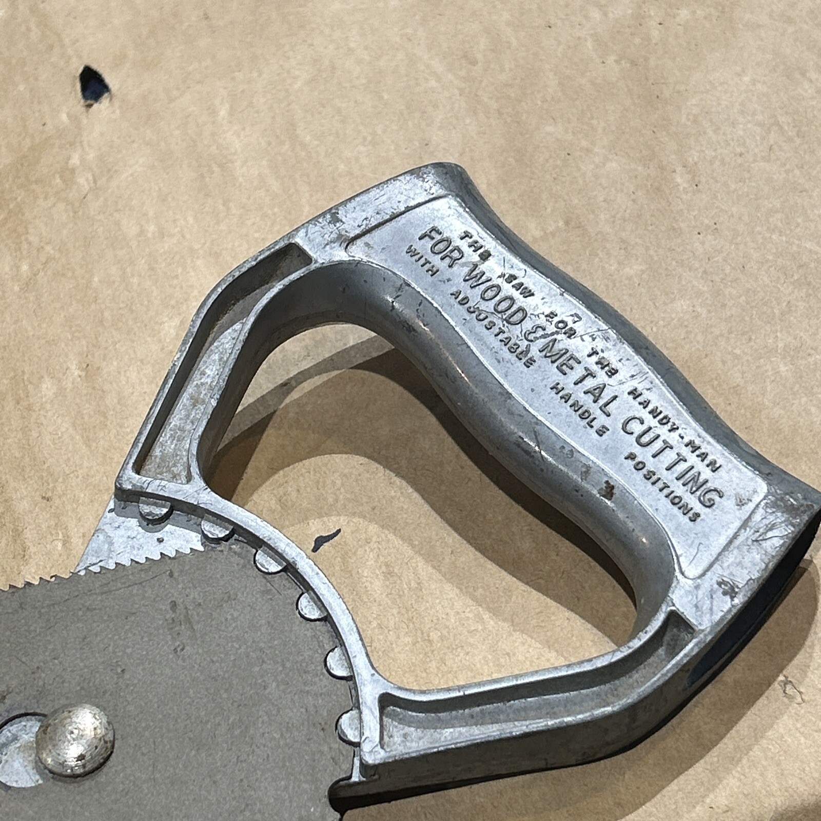 Vintage original ECLIPSE No 66 General Purpose Saw, Made in Sheffield, England