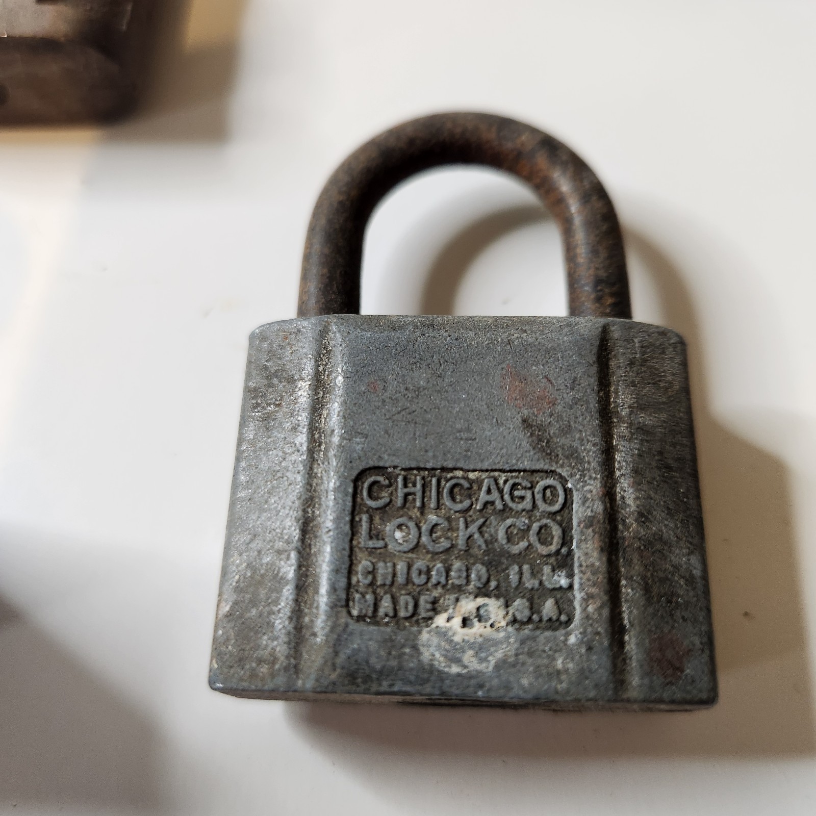 Lot of 3 Vintage Padlocks – Master Lock-22, Walsco Viro, Chicago Lock (No Keys)