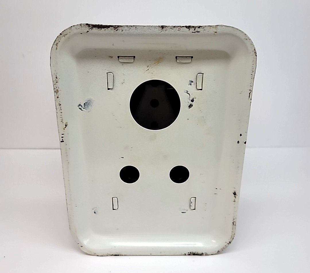 Vintage Metal White American Family Scale 25 lbs by ounces & 11 kg by 50 grams