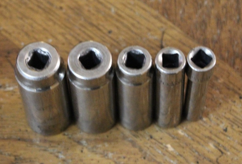 4 Matco Tools 1/4″ Drive 6 Point Metric Deep Socket AD14M6, AD11M6, AD9M6, AD6M6