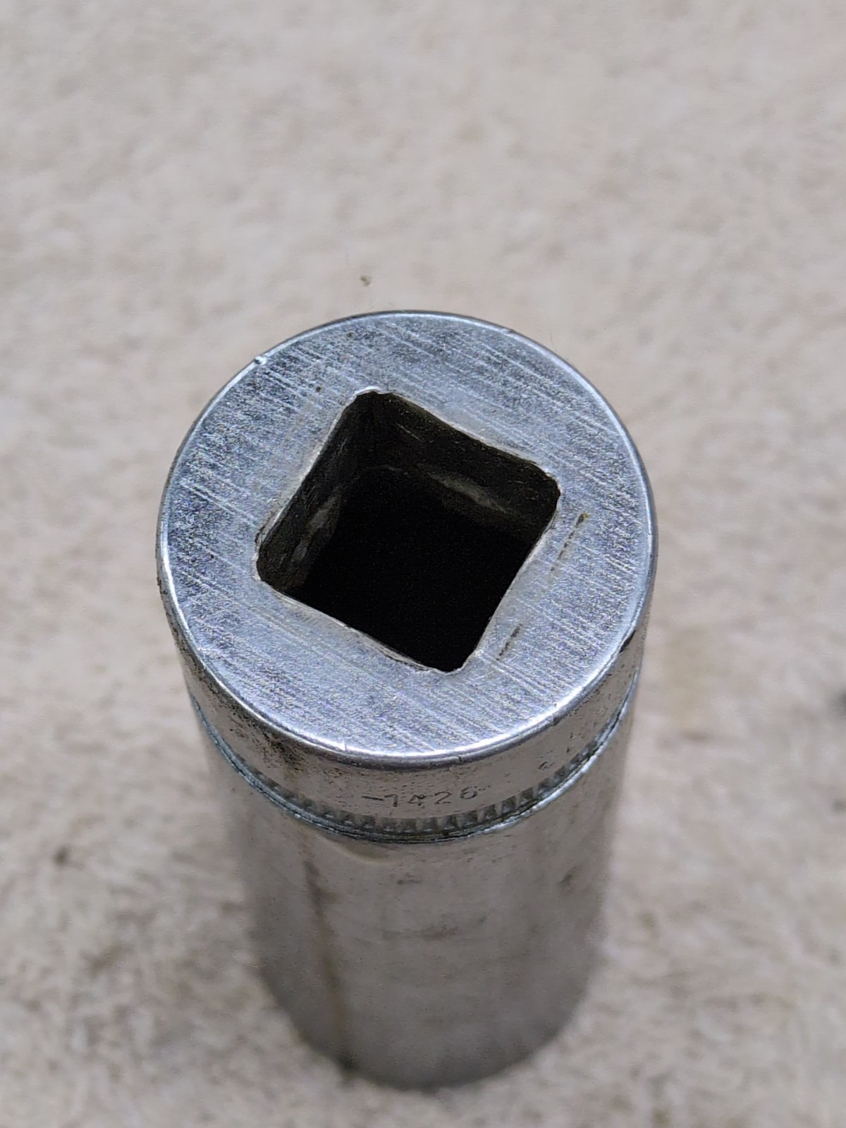 DURO-CHROME 1426 13/16″ Deep Socket 12pt. 1/2dr. USA