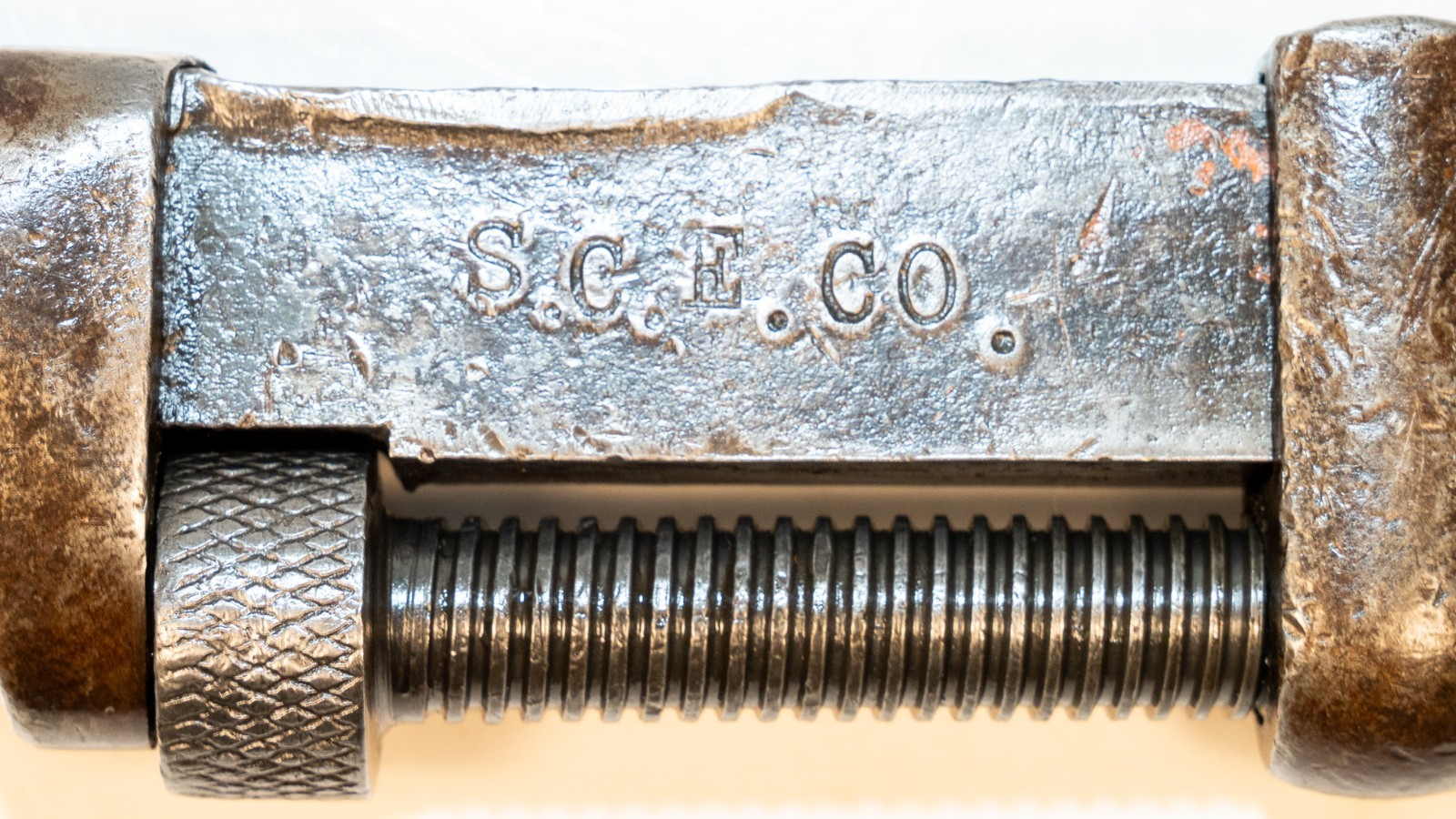 Vintage Coes Wrench Co Railroad Monkey Wrench Worcester Mass. 12-1/4″ Length USA