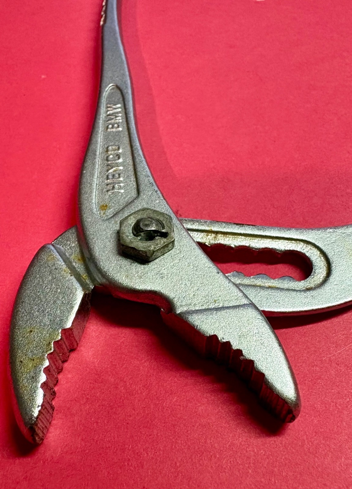 Vtg Heyco BMW Slip Joint Pliers 7 3/4″ EXCELLENT! For Tool Kit!