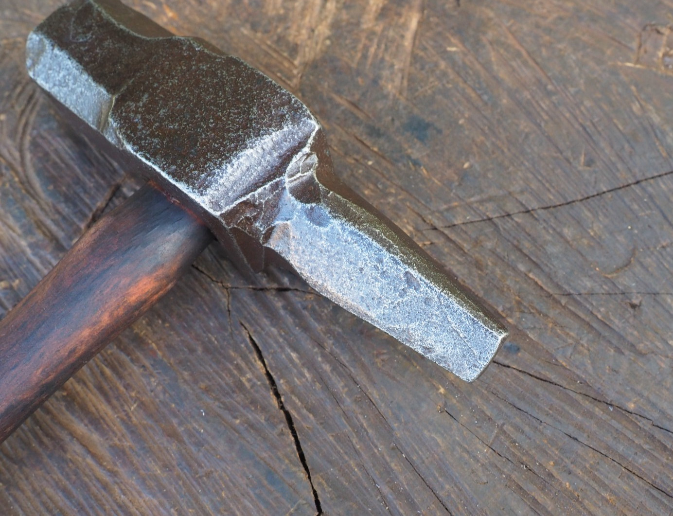 EXC 3.5LB HAMMER HANDLE “TOMAHAWK” EYE DRIFT PUNCH TOOL BLACKSMITH ANVIL VINTAGE