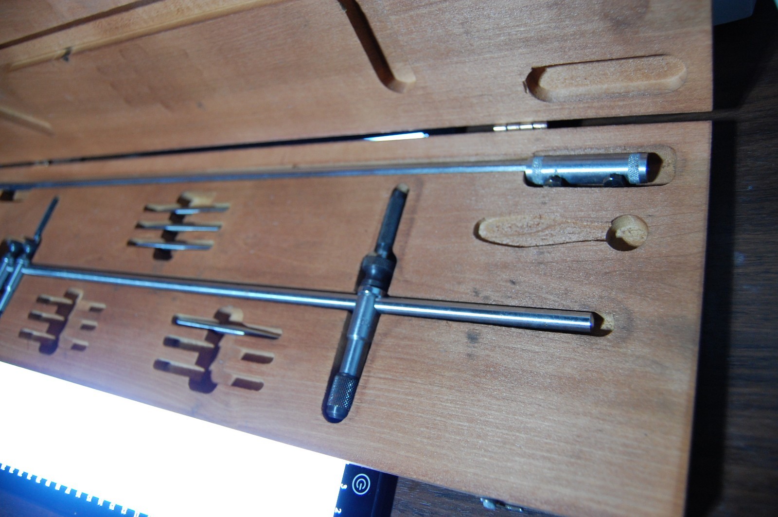 Starrett Co. C-251 Steel Beam Trammel Set Machinist tool