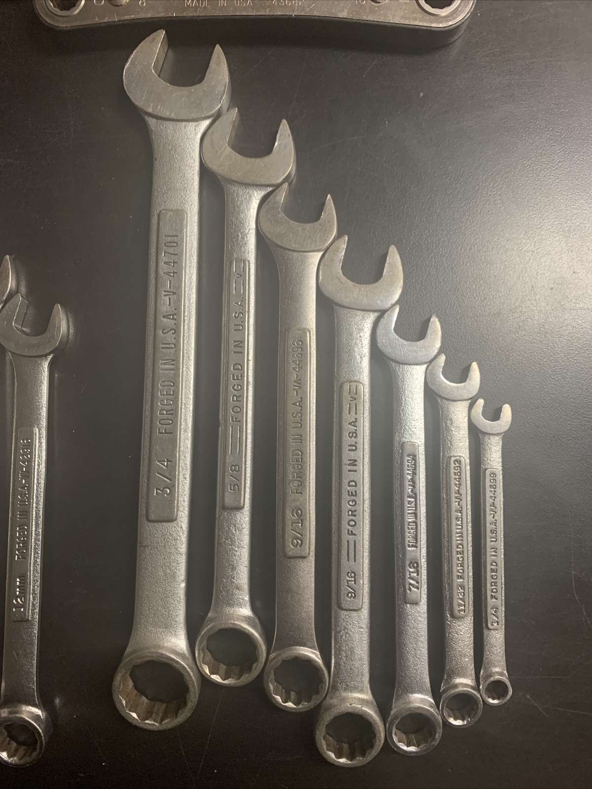 Random Assorted Lot of 24 CRAFTSMAN WRENCHES V & VV Sets ~ Very Nice
