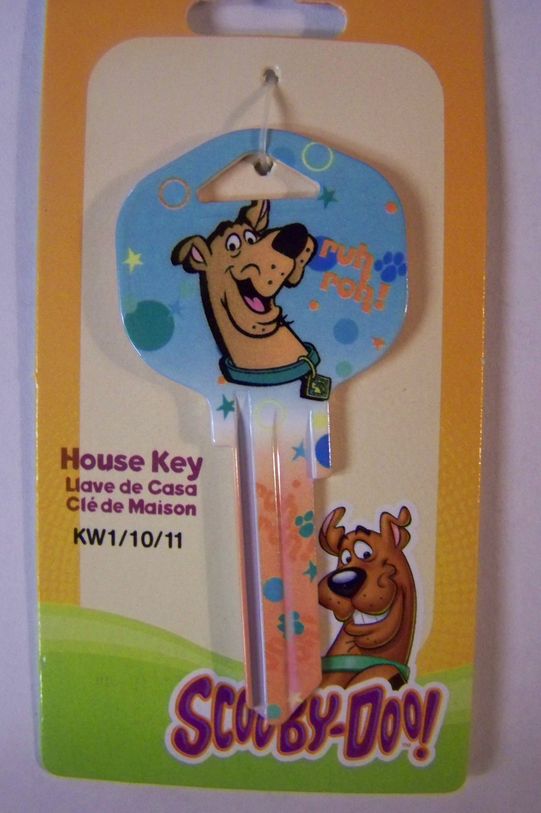 Scooby Doo Kwikset KW1/KW10 house key blank