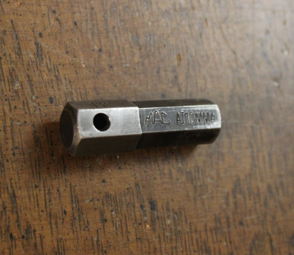 Mac Tools 10mm Male Hex Drive Impact Bit 7/16” Drive AI10mm